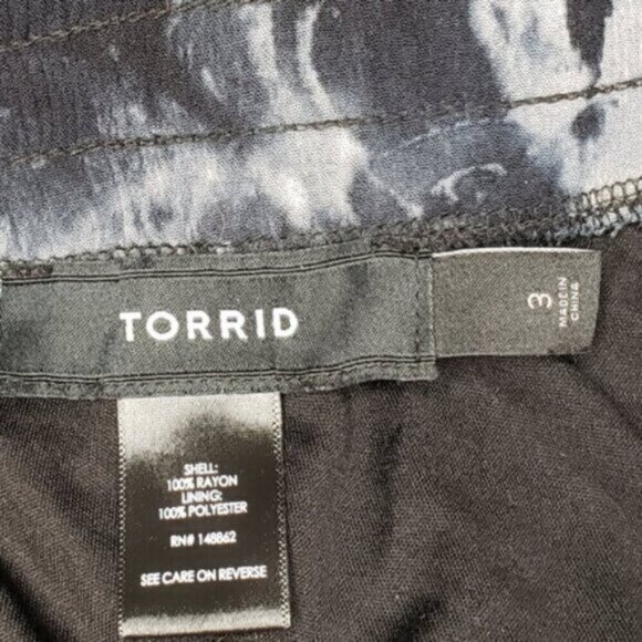 Torrid Pull-On Gauze Mid-Rise Short Tie Dye POCKETS Drawstring Waist Siz… - Picture 9 of 14
